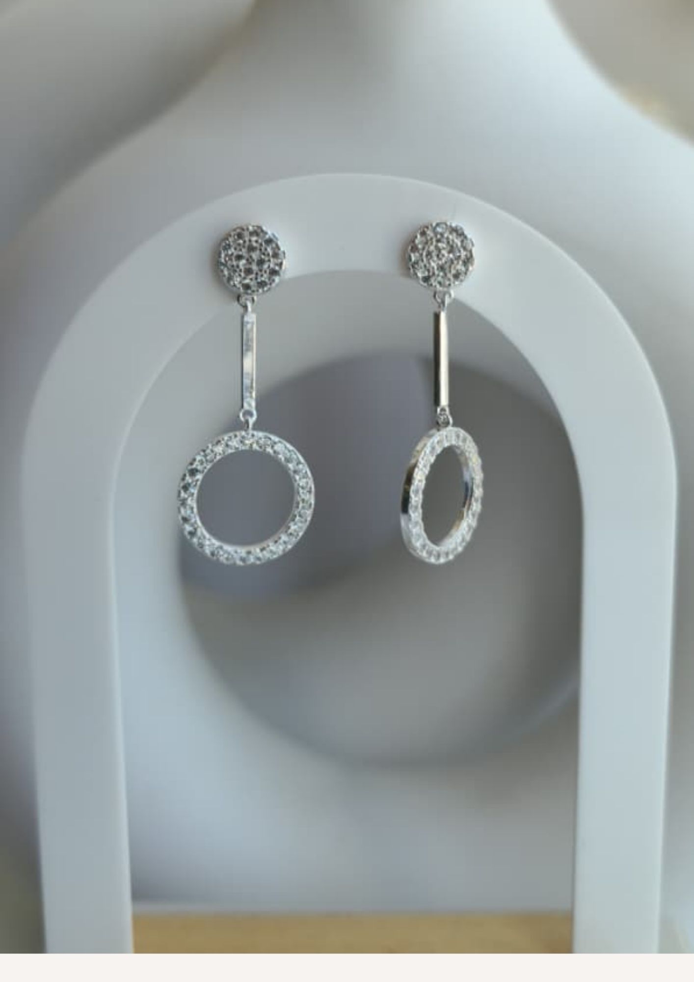 Aretes Elif - Plata Italiana 925
