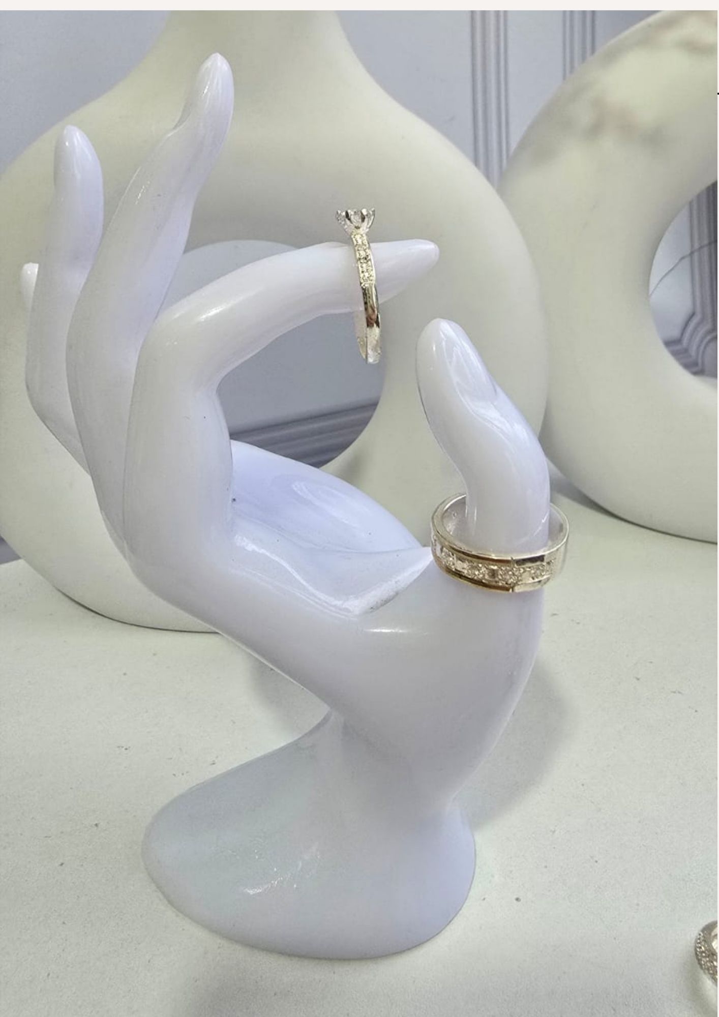 Anillo de compromiso Infinito 3 Piezas - Plata Italiana 925