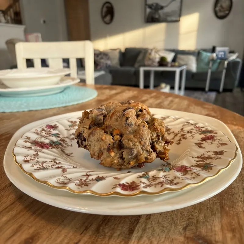 After School Snack - Pretzel, Caramel and Dark Chocolate Chips
