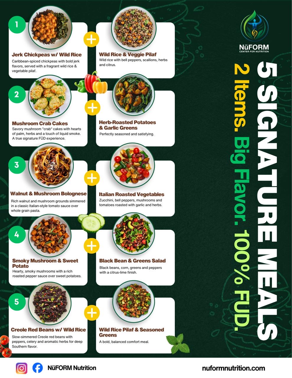 NūFORM FŪD Meal Prep