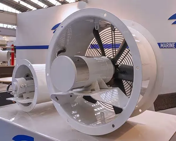 CEM marine axial blower
