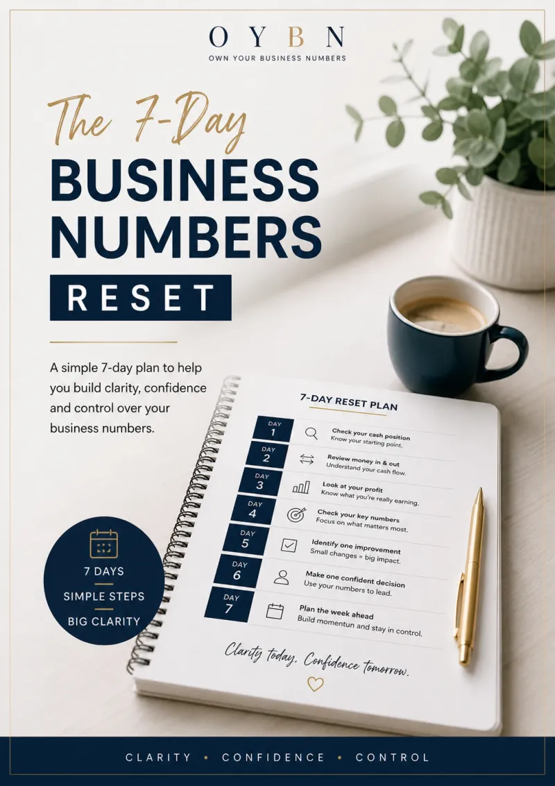 The 7-Day Business Numbers Reset Challenge