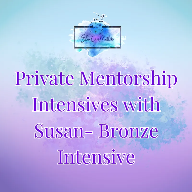 Private Mentorship Intensives with Susan- Bronze Intensive