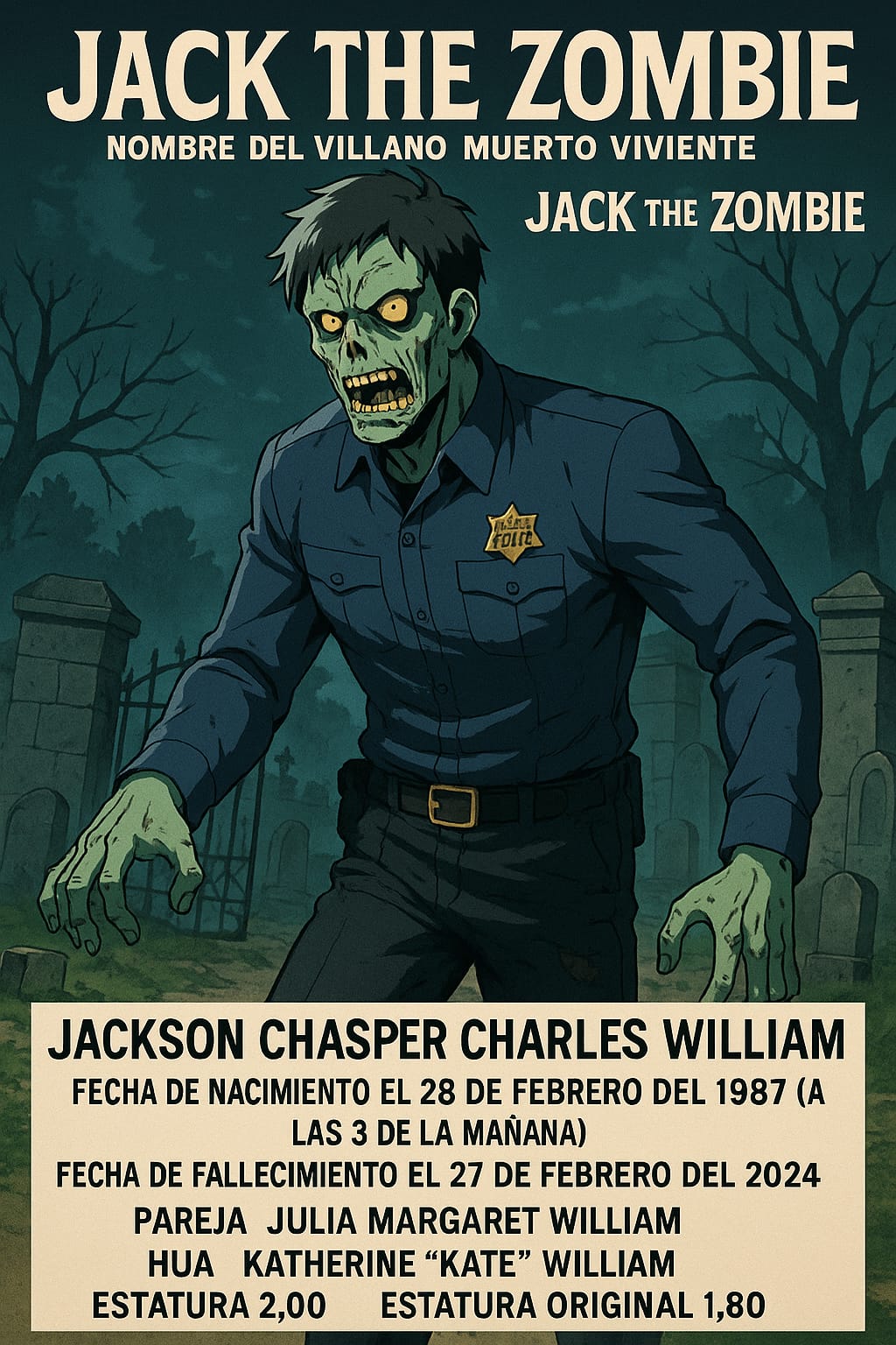 003-3-6 Biografía 1 de Jack The Zombie