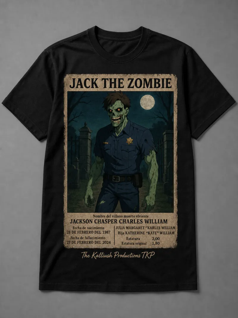 004-7B Jack The Zombie. Biografía 2. Negra.