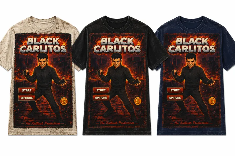 011-1. Final Boss Edition. Black Carlitos.