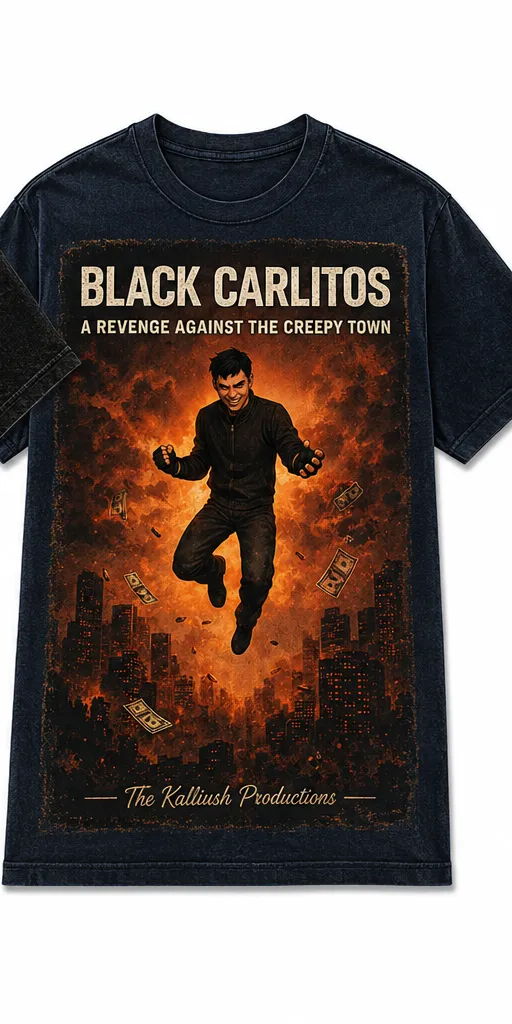 012-2-2N. Revenge Mode. Black Carlitos. Navy.