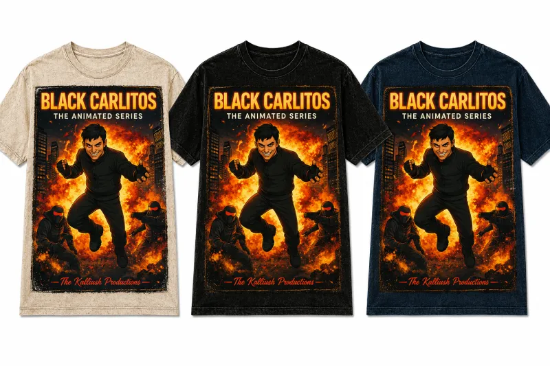 013-3. The Animated Series Black Carlitos.