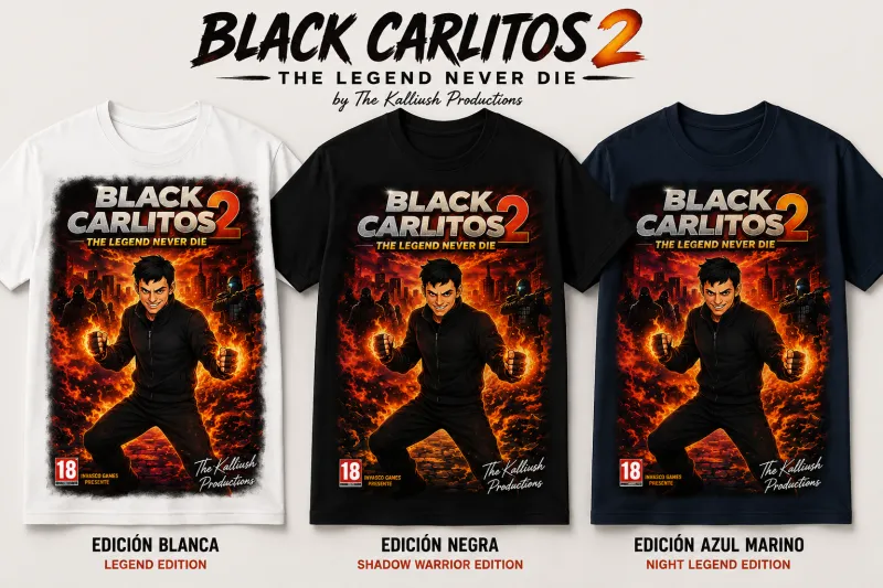 018-1. The legend never die collection. Black Carlitos 2.