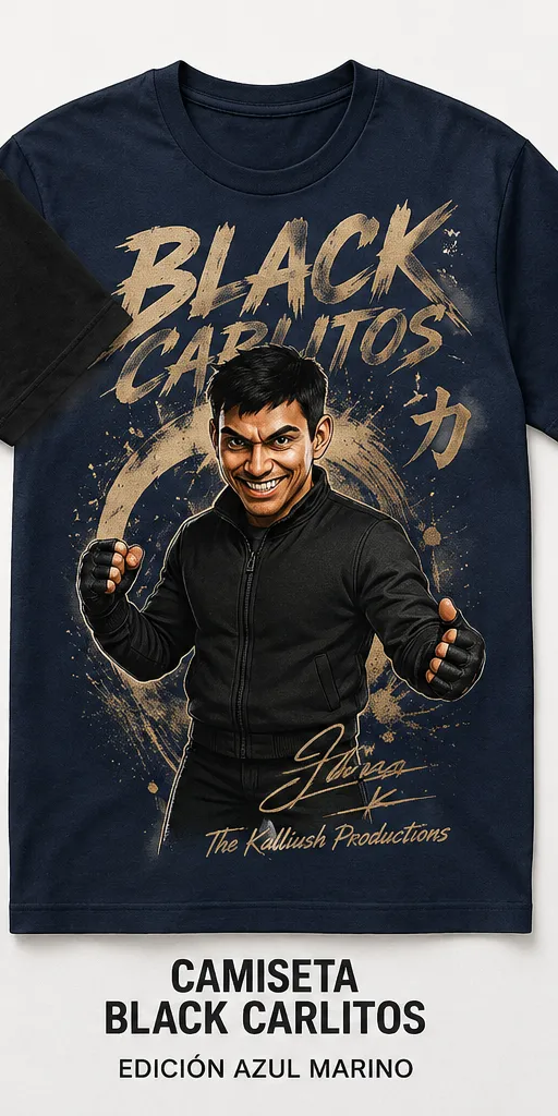 016-6-2N. Signature Series. Black Carlitos. Navy.
