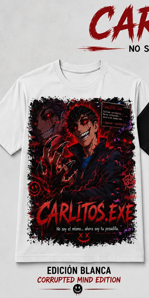 021-1-1W. Carlitos.exe. No soy el mismo... ahora soy tu pesadilla.