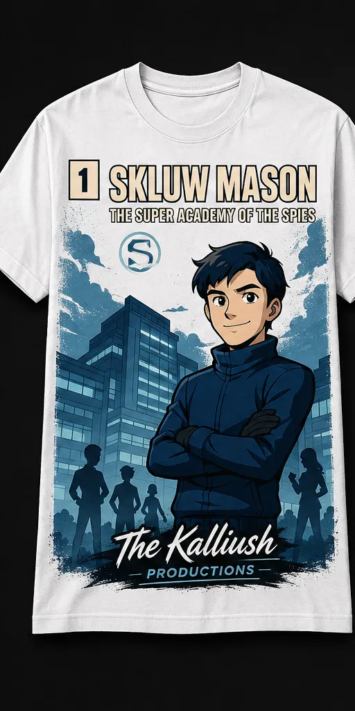 025-2-1W. Sklum Mason. The super academy of the spies. Blanca.