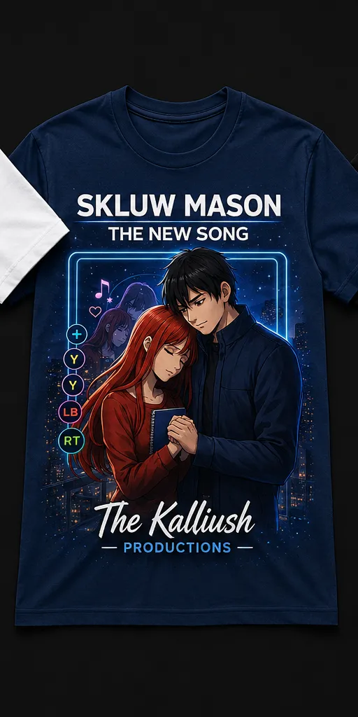 026-3-2N. Sklum Mason. The new song. Navy.