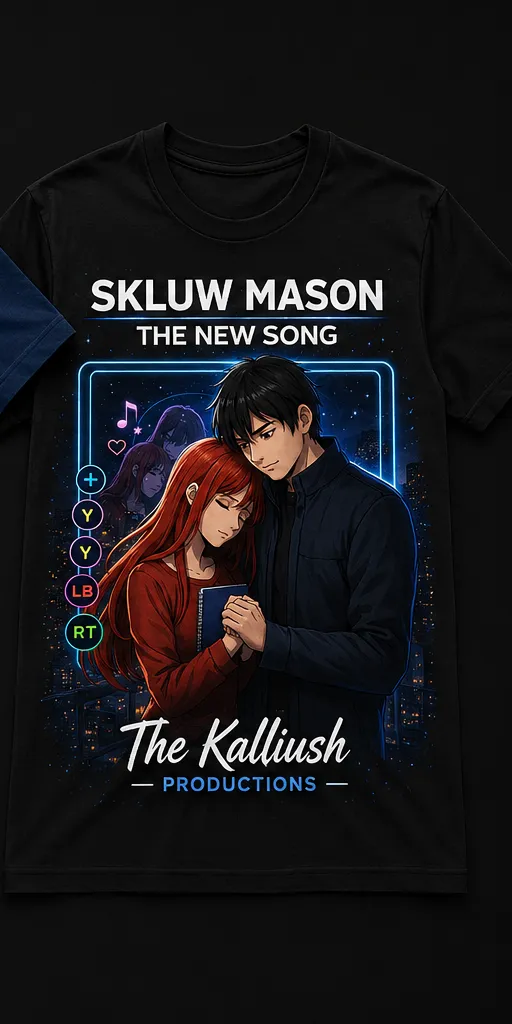 026-3-3B. Sklum Mason. The new song. Black.