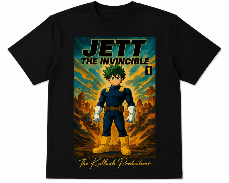 031-1-3B. Jett The Invencible. Personaje. Black.