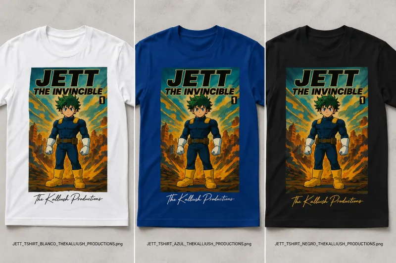 031-1 Jett The Invincible 1. Personaje.