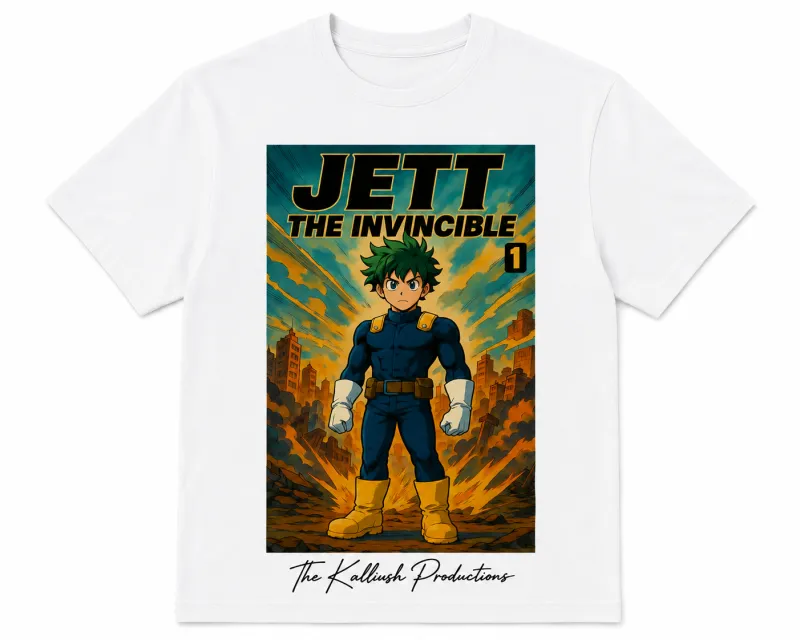 031-1-1W. Jett The Invencible. Personaje. White.