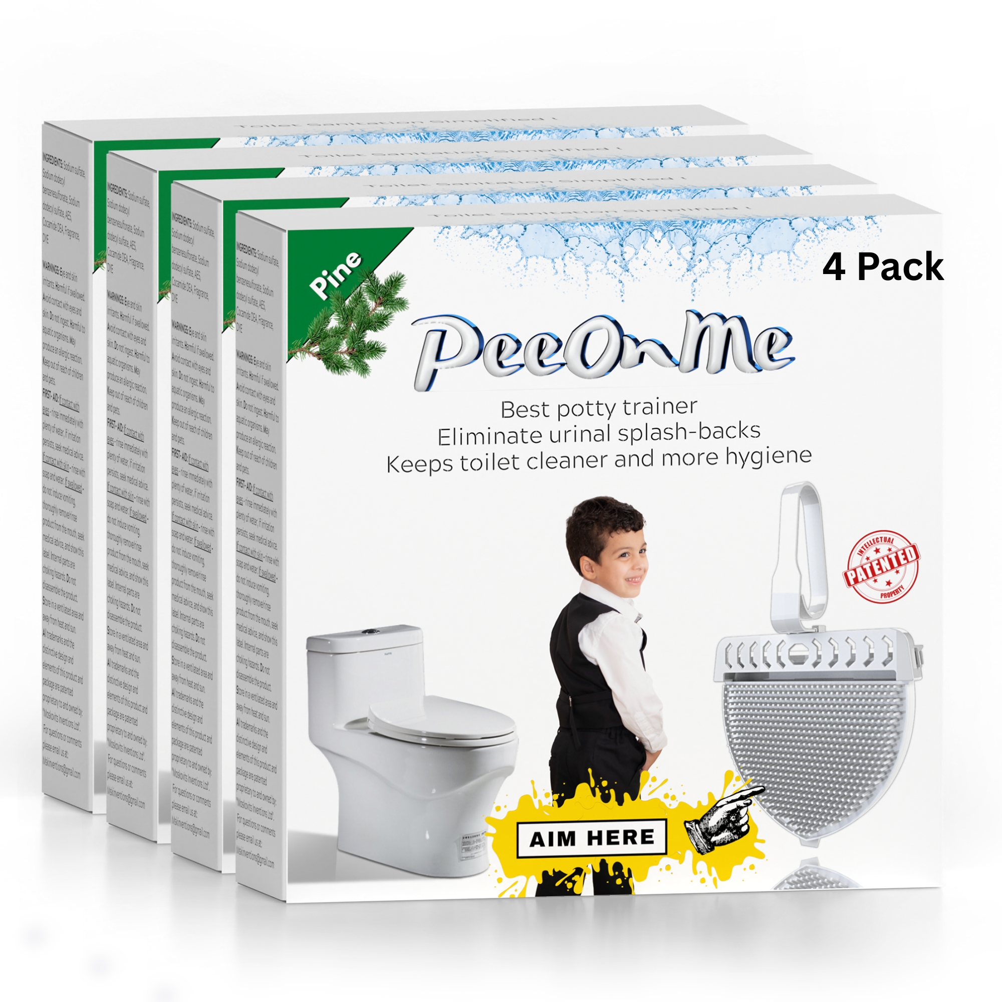 PeeOnMe Pine - 4-Pack