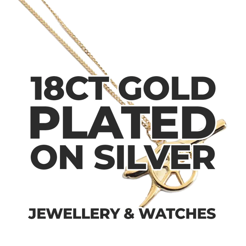 18ct Gold Plated On Silver / Jewellery & Watches - Arsenal FC