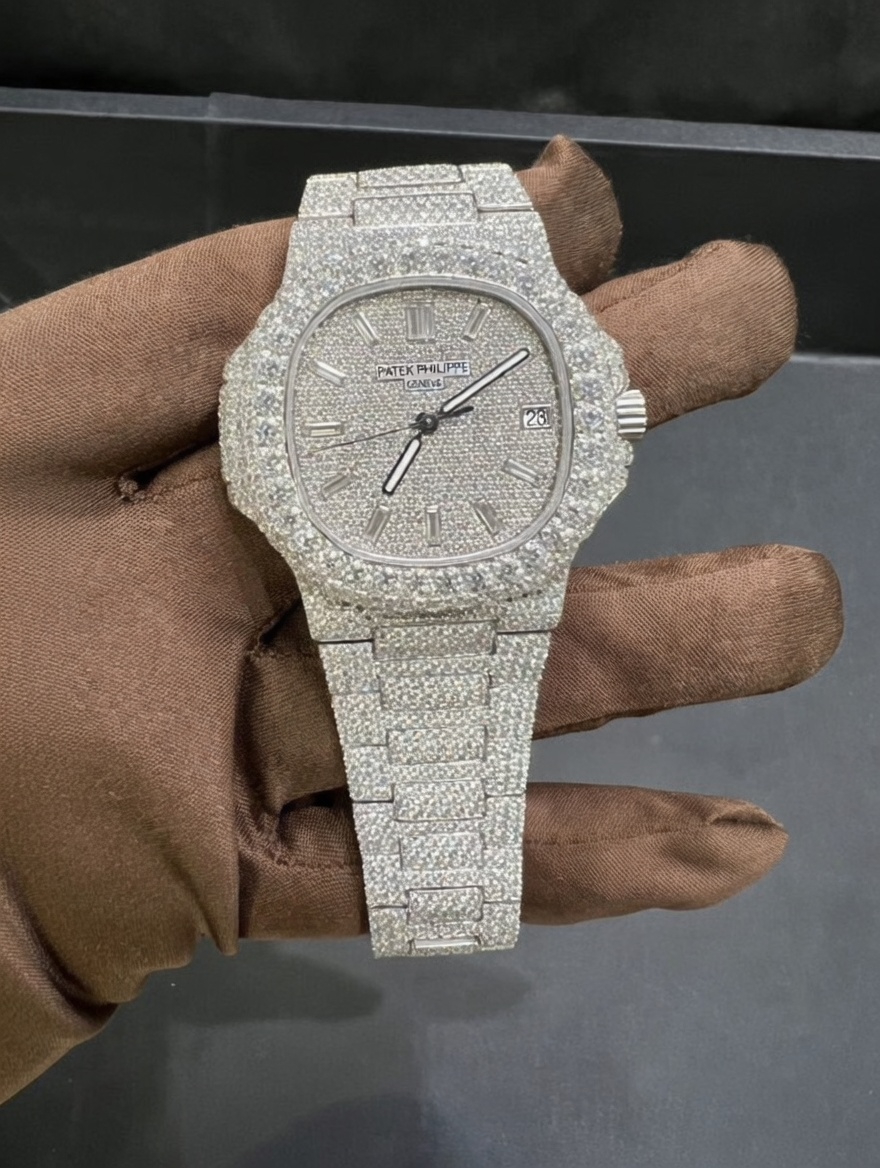 VVS Moissanite P@tek Phi!ippe 5711 | White Gold