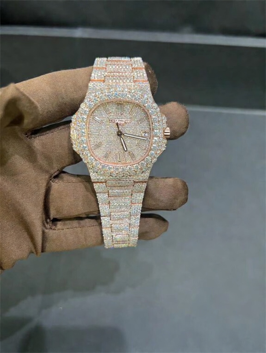 VVS Moissanite P@tek Phi!ippe 5711 | Rose Gold