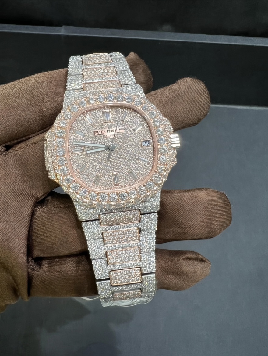 VVS Moissanite P@tek Phi!ippe 5711 | Rose Gold