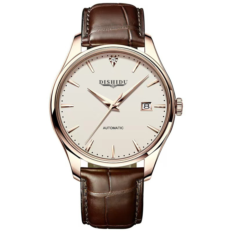 Classic Leather Business Watch