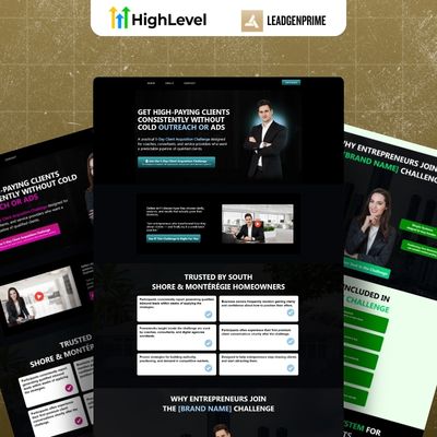 5-Day Challenge Funnel Templates