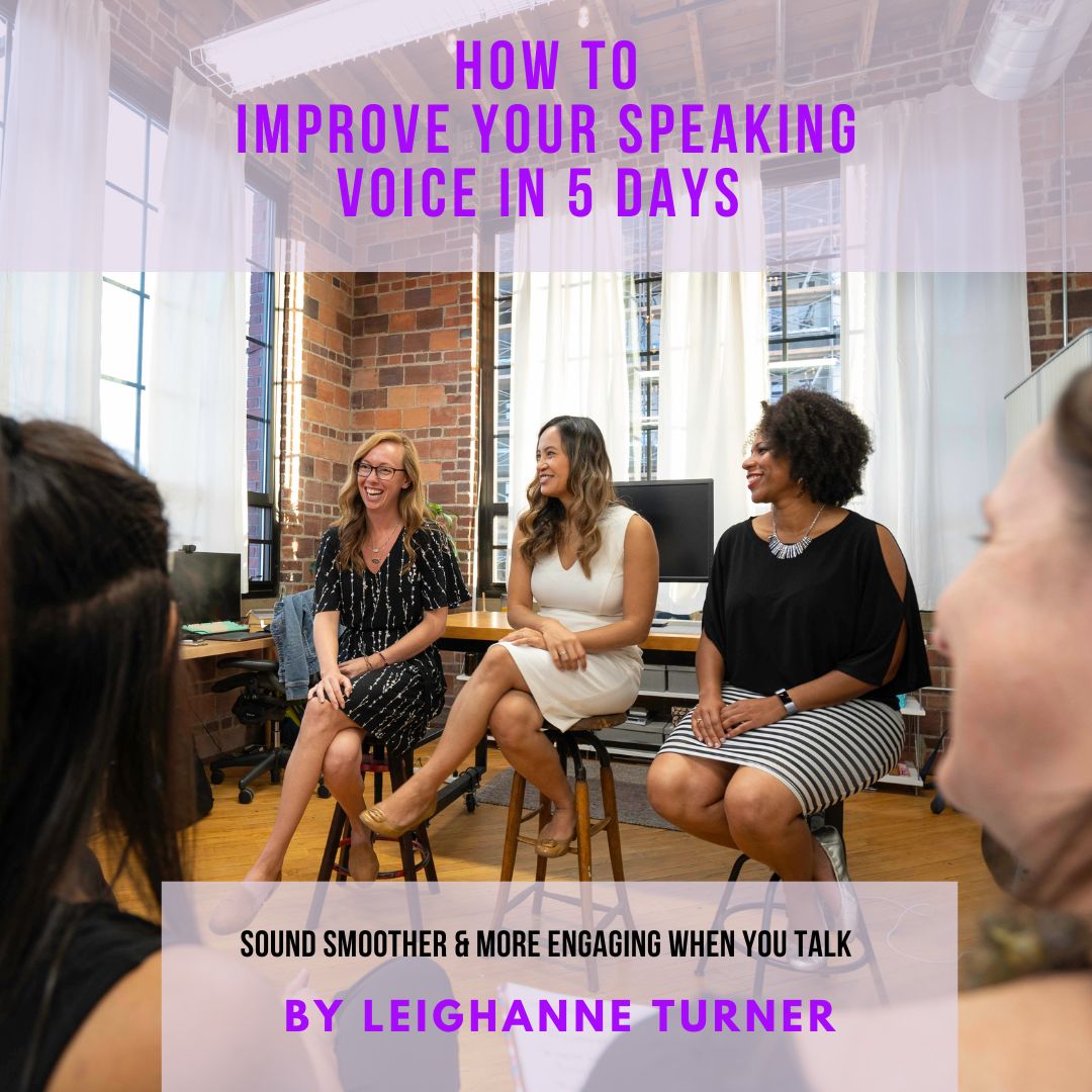How to Improve your Speaking Voice in 5 Days