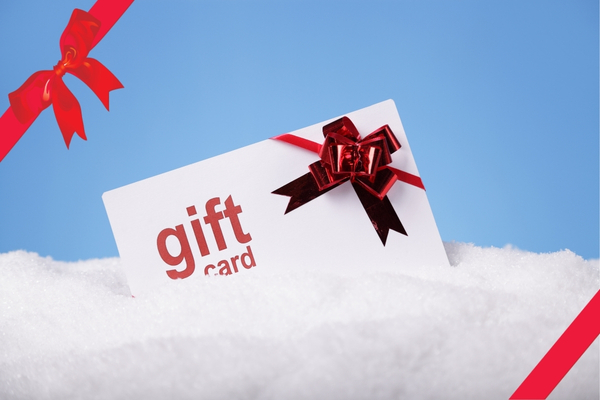 Blue Gift Card