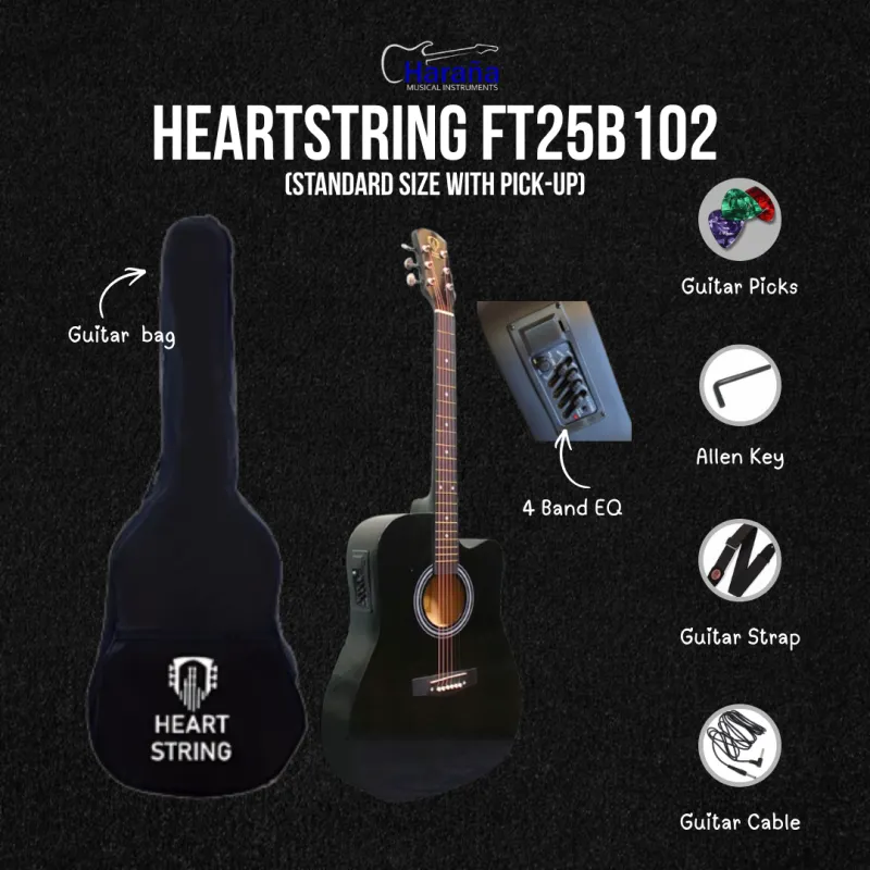 HEARTSTRING / SIZE 41" / FT25B102 / WITH 4EQ PICK-UP