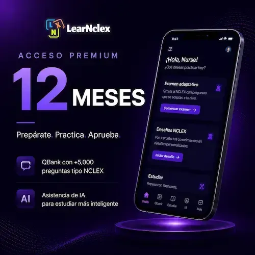 LearNCLEX - Plan 12 meses