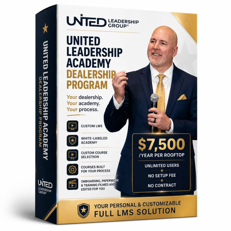 United Leadership Academy - Dealership Program
