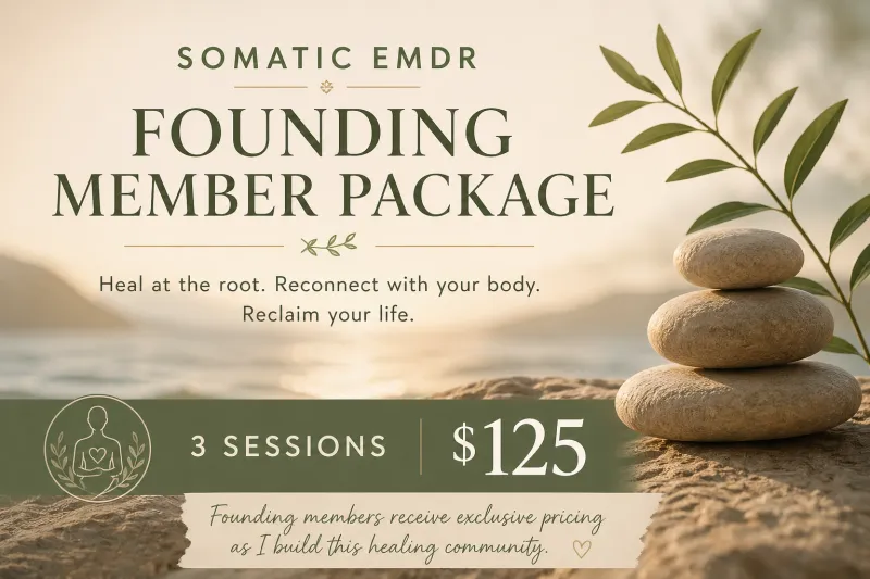 Somatic EMDR Founders Package - 3 Somatic EMDR Sessions *Limited Time*