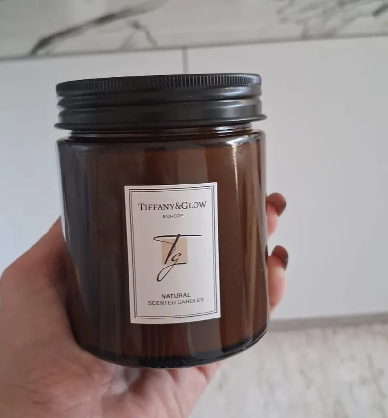Amber Candle