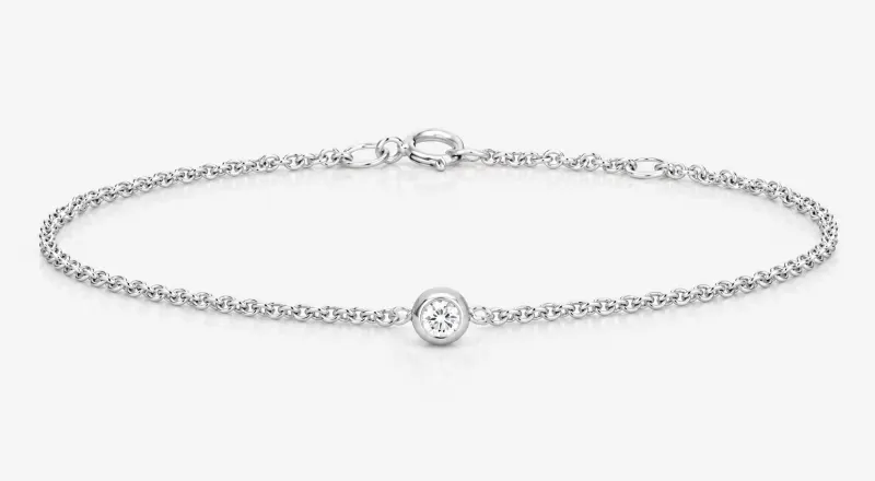 Haley Solitaire Lab Diamond Bracelet s925