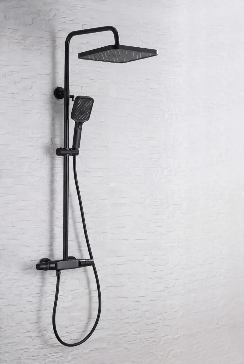 DUCHA MULTIFUNCIONAL SHOWER KIT MOD 9410 BLACK COLOR