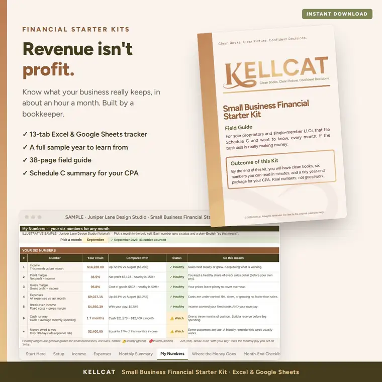 Small Business Financial Starter Kit