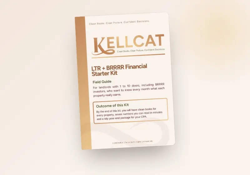 LTR + BRRRR Financial Starter Kit