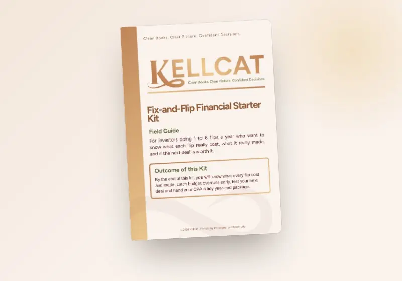 Fix-and-Flip Financial Starter Kit