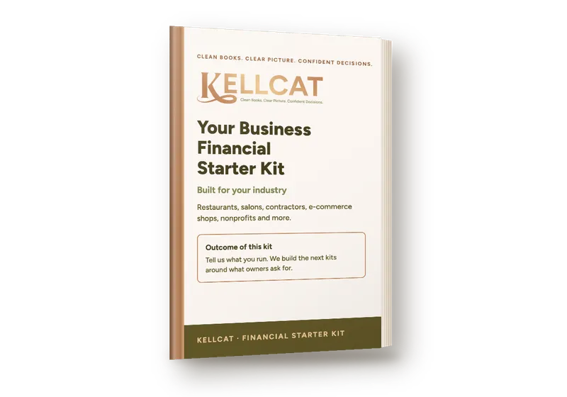 A Financial Starter Kit for your business, request one