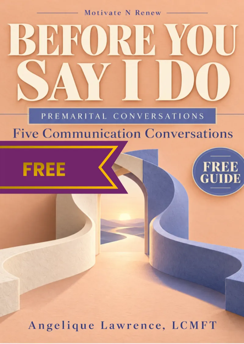 Before You Say I Do: Five Communication Conversations (FREE guide)