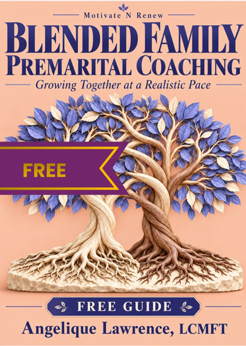Blended Family Premarital Coaching: Growing Together at a Realistic Pace (FREE guide)