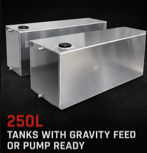 ALUMINUM FUEL TANK 250L