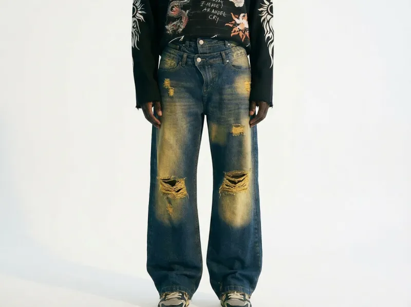 ##BETHESUN Denim Jeans