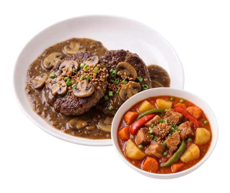 BURGER STEAK 