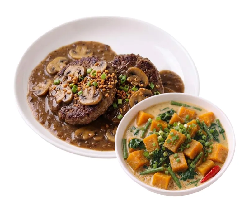 BURGER STEAK 