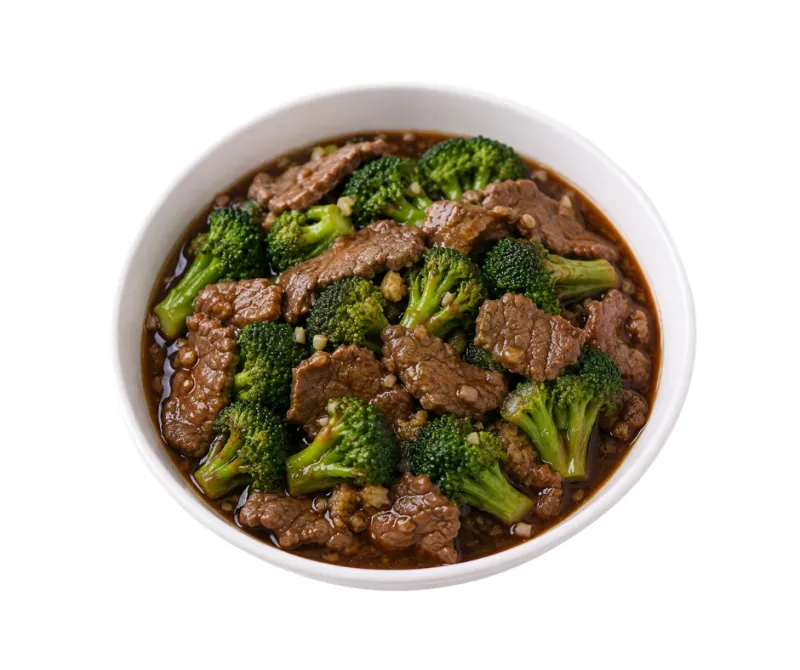 BEEF WITH BROCOLLI 