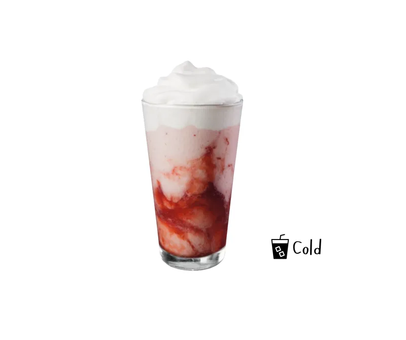 STRAWBERRIES & CREAM FRAPP