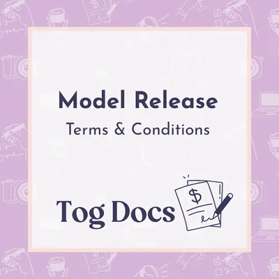 Talent or Model Release Form
